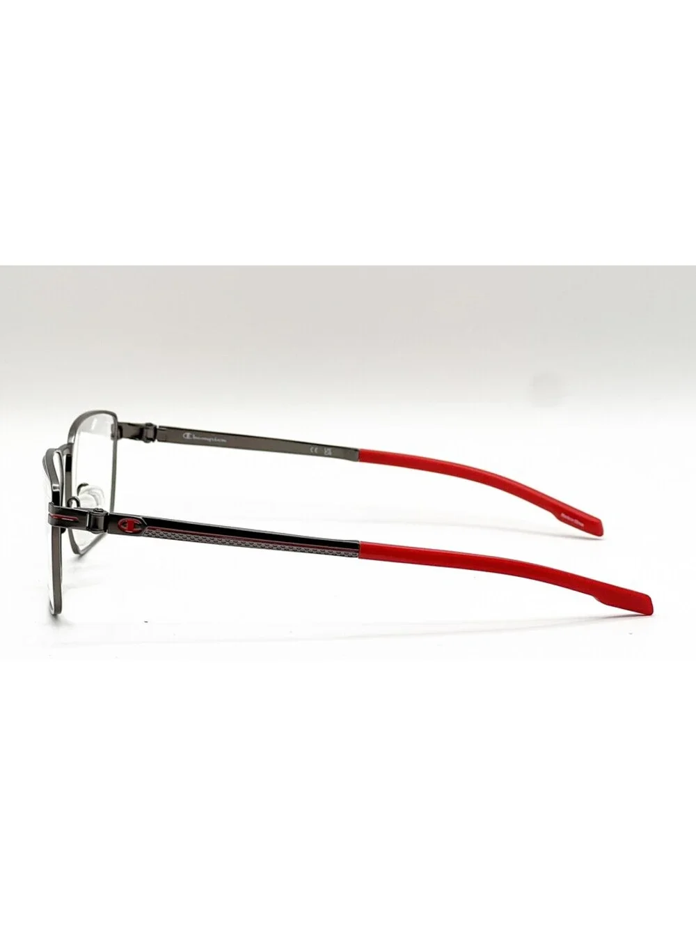Champion Made C02 Matte Gunmetal Rectangle Authentic Eyeglass Frames 55-17-140